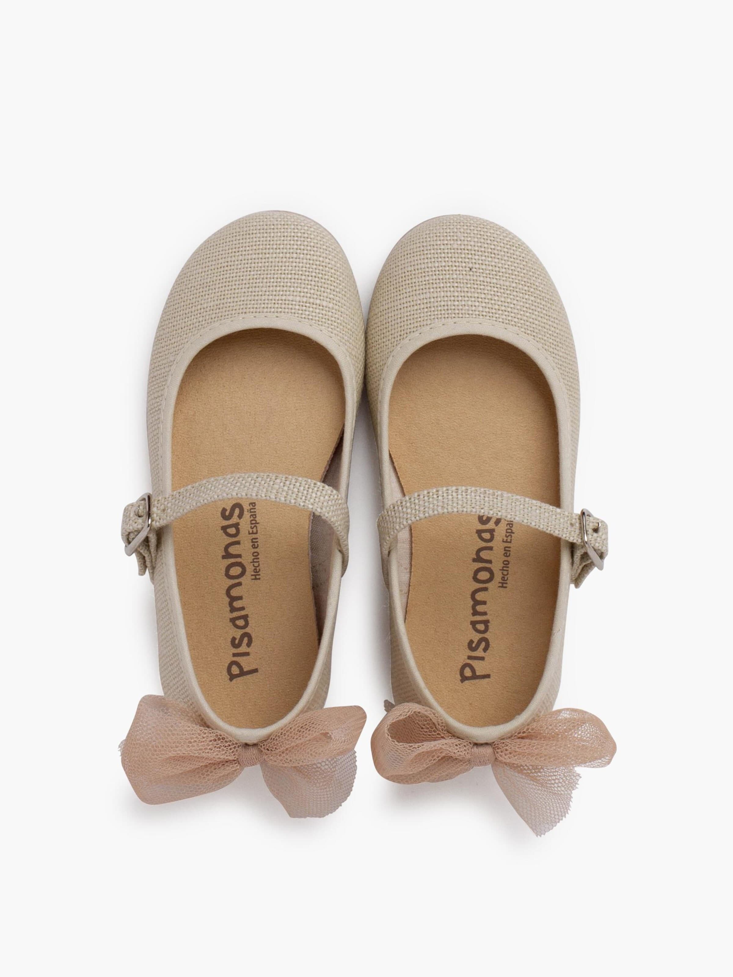 Pisamonas Ballet Flats in Beige
