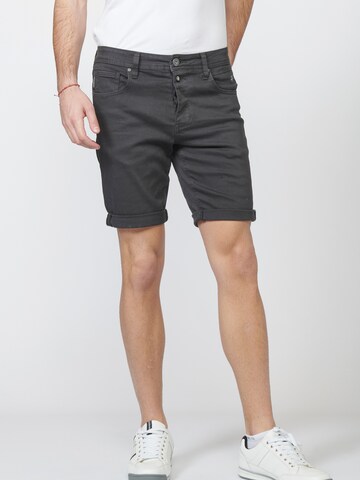 KOROSHI Slimfit Shorts in Schwarz