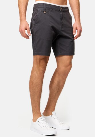 INDICODE JEANS Regular Broek 'Sylvester' in Grijs