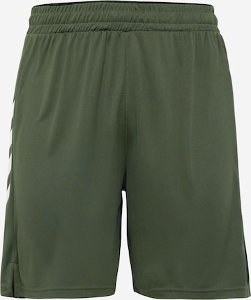 Pantalon de sport 'Topaz' Hummel en vert : devant