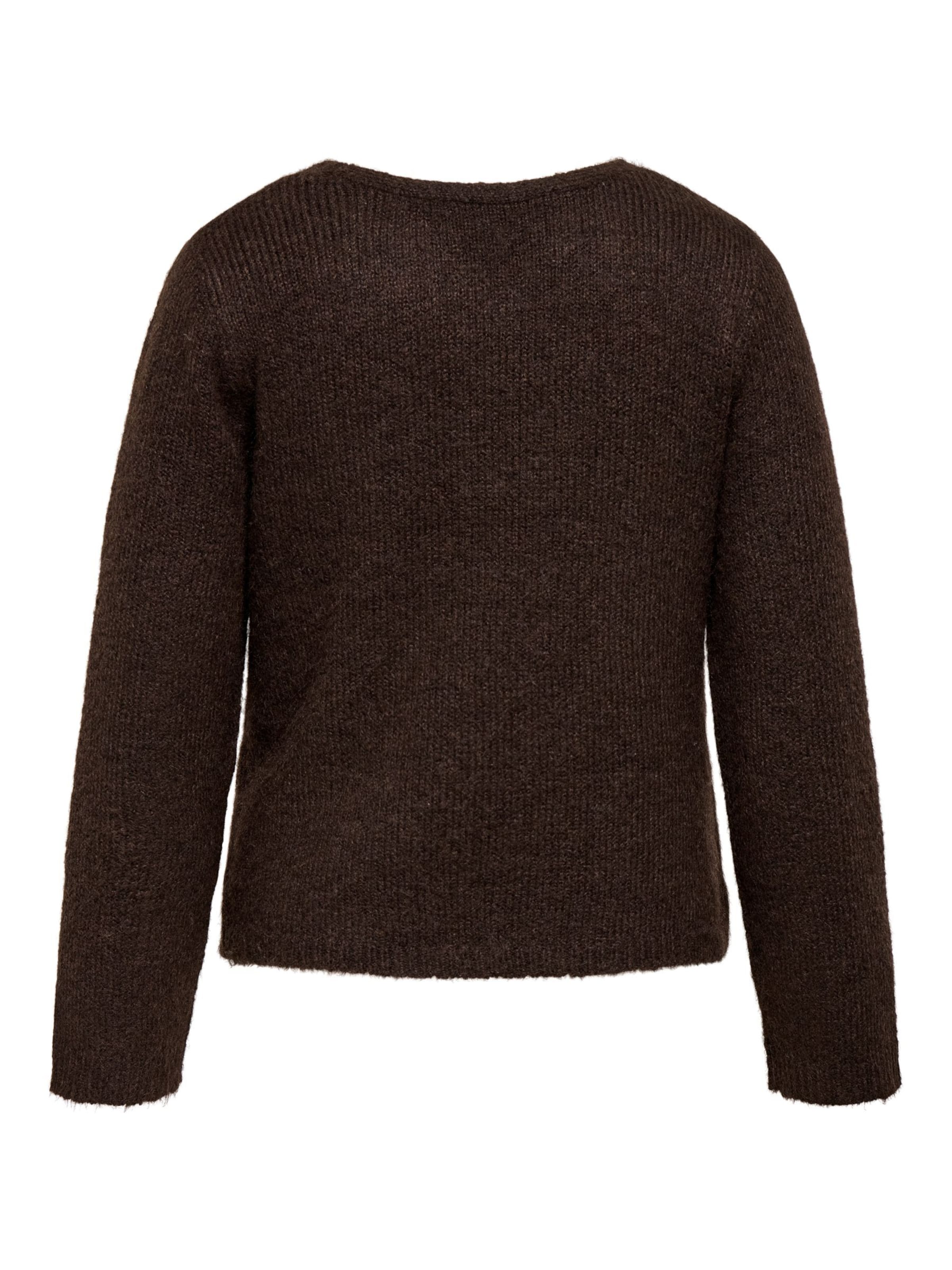 ONLY Carmakoma Pullover 'MAGGIE' in Braun