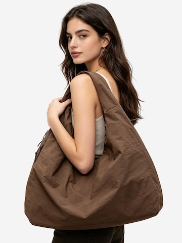 Magicshe Shopper 'Shopper mit Vielen Fächern' in Brown