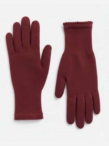 Il Lanificio Fingerhandschuhe‌‌‌‌‌‌‌ in Rot: Vorderseite