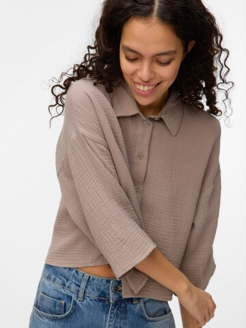 Chemisier 'VMNatali' VERO MODA en gris