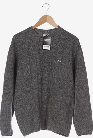 LACOSTE Sweater & Cardigan in M in Grey: front