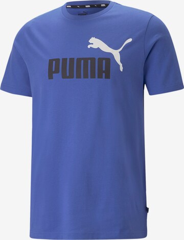 PUMA - Camiseta funcional 'Essentials' en azul: frente