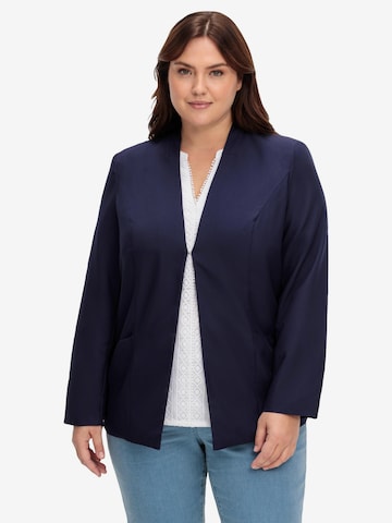 SHEEGO Blazer in Blue: front