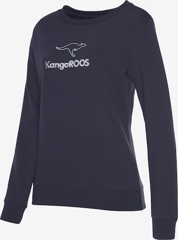 KangaROOS Sweatshirt in Blauw