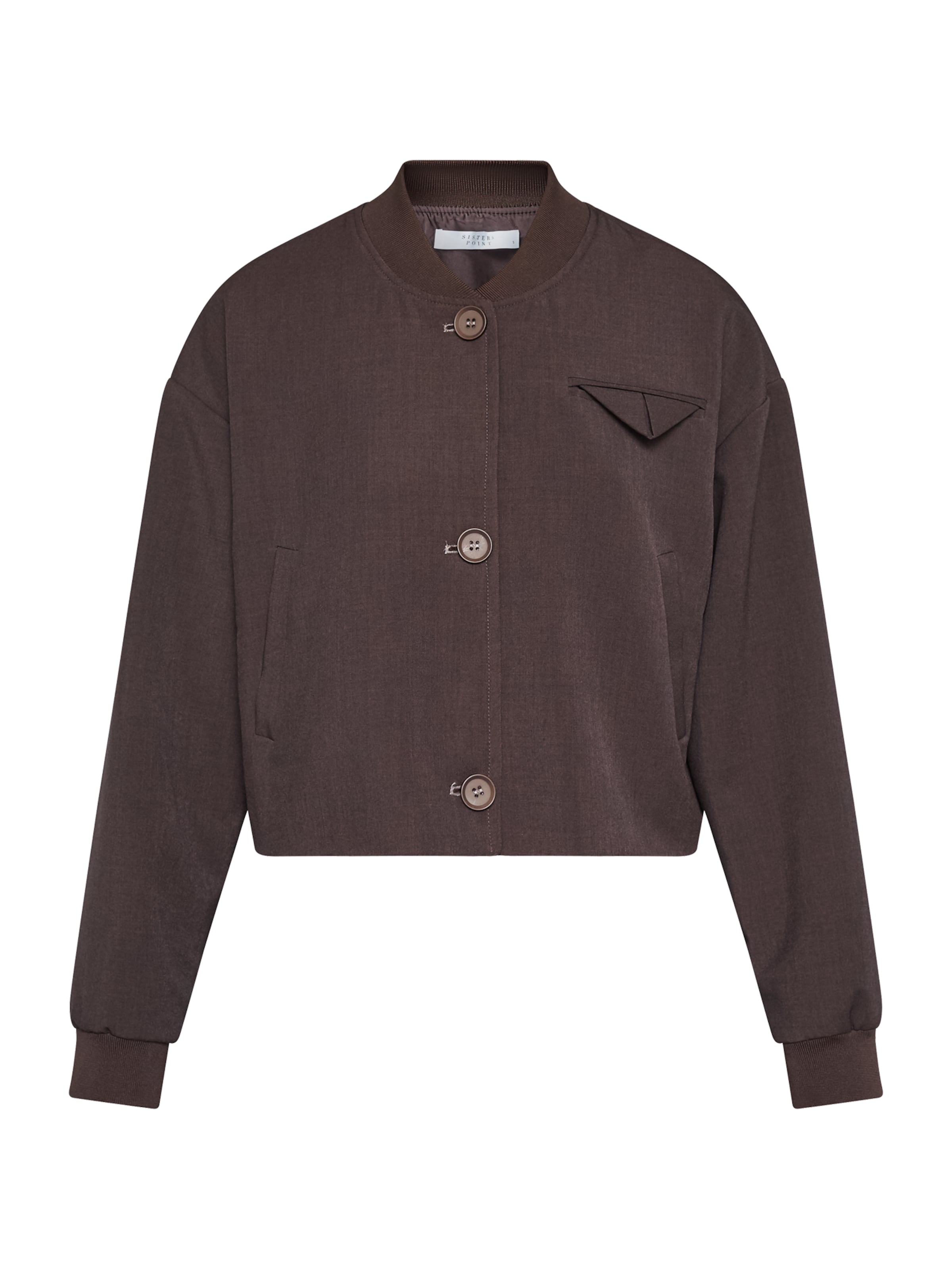 SISTERS POINT Blazer 'Great-Ja' in Braun: Vorderseite