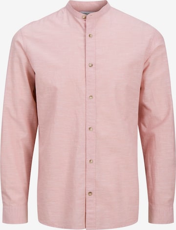 JACK & JONES Рубашка 'JJESummer' в Ярко-розовый: спереди