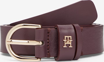 TOMMY HILFIGER Vyö 'ESSENTIAL EFFORTLESS' värissä punainen: etupuoli