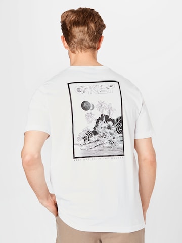 OAKLEY Funkční tričko 'Interstellar' – bílá