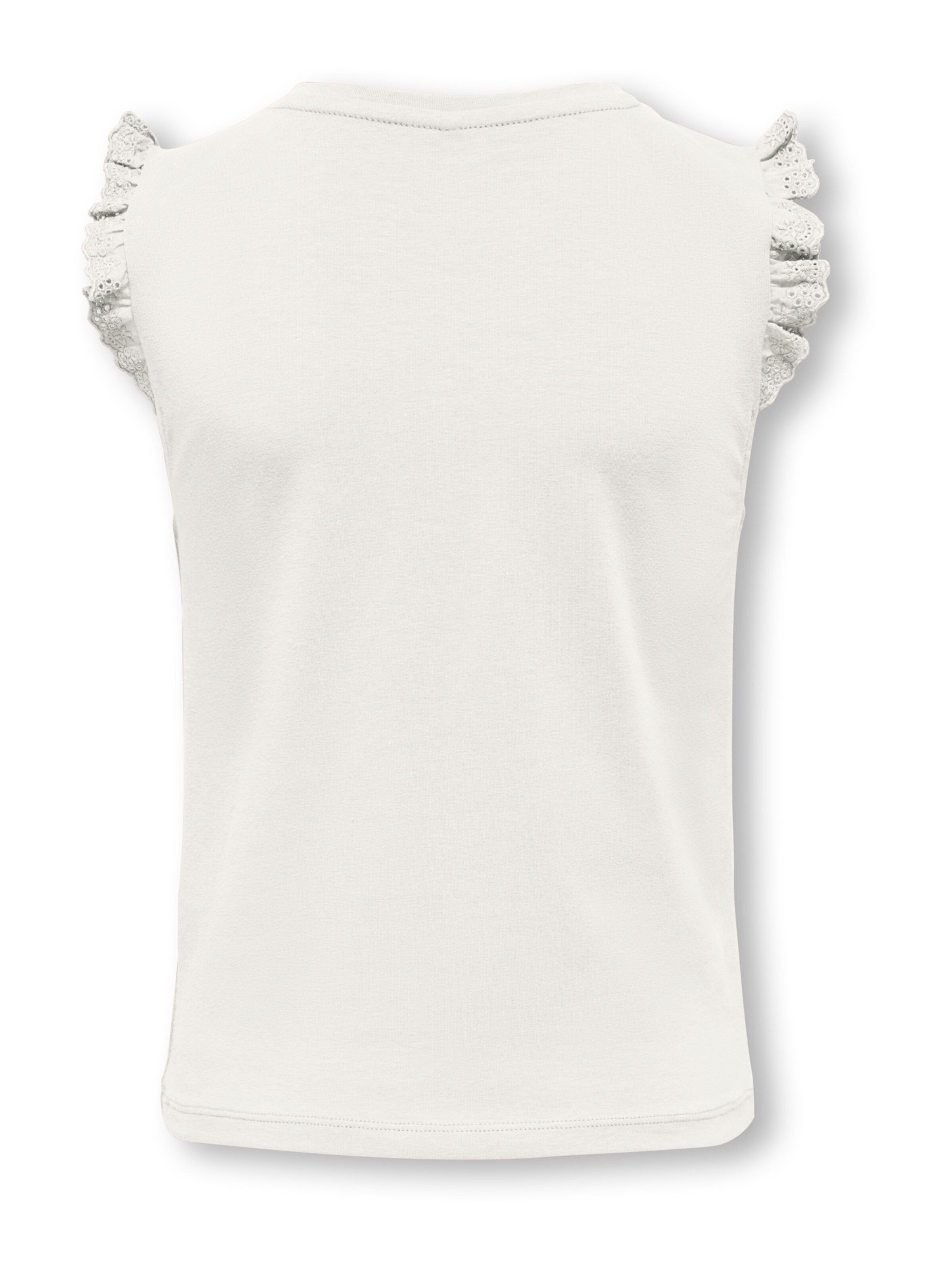 ONLY GIRLS Τοπ 'KOG30 AIAH' σε λευκό