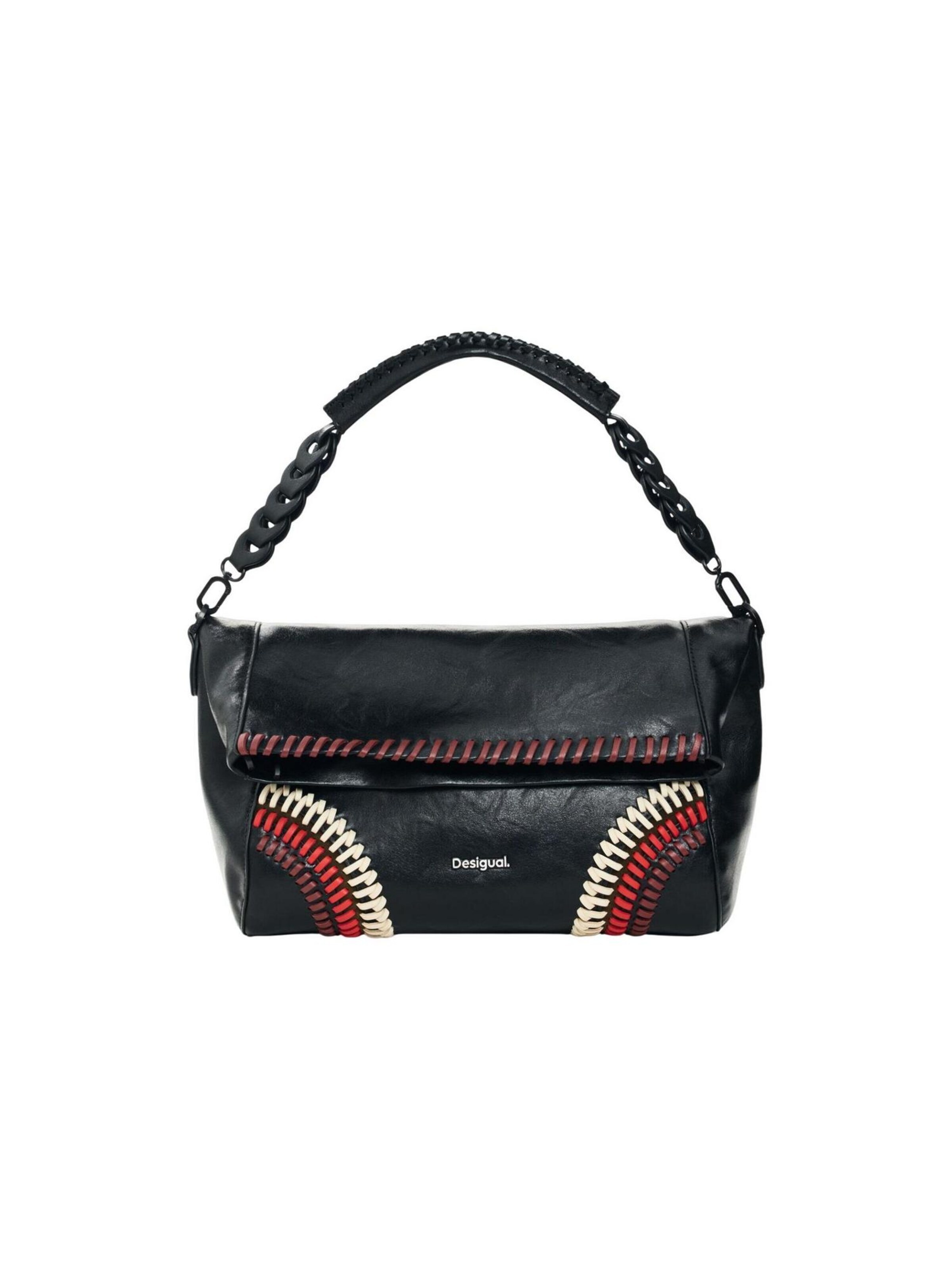Desigual - Bolso de hombro 'BAG_SONIQUE LOVERTY 26WAXP96' en negro: frente