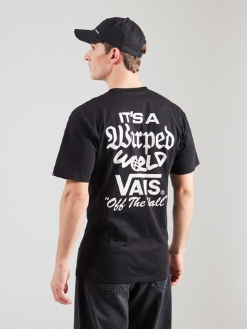 T-Shirt 'FINE DINING' VANS en noir : devant
