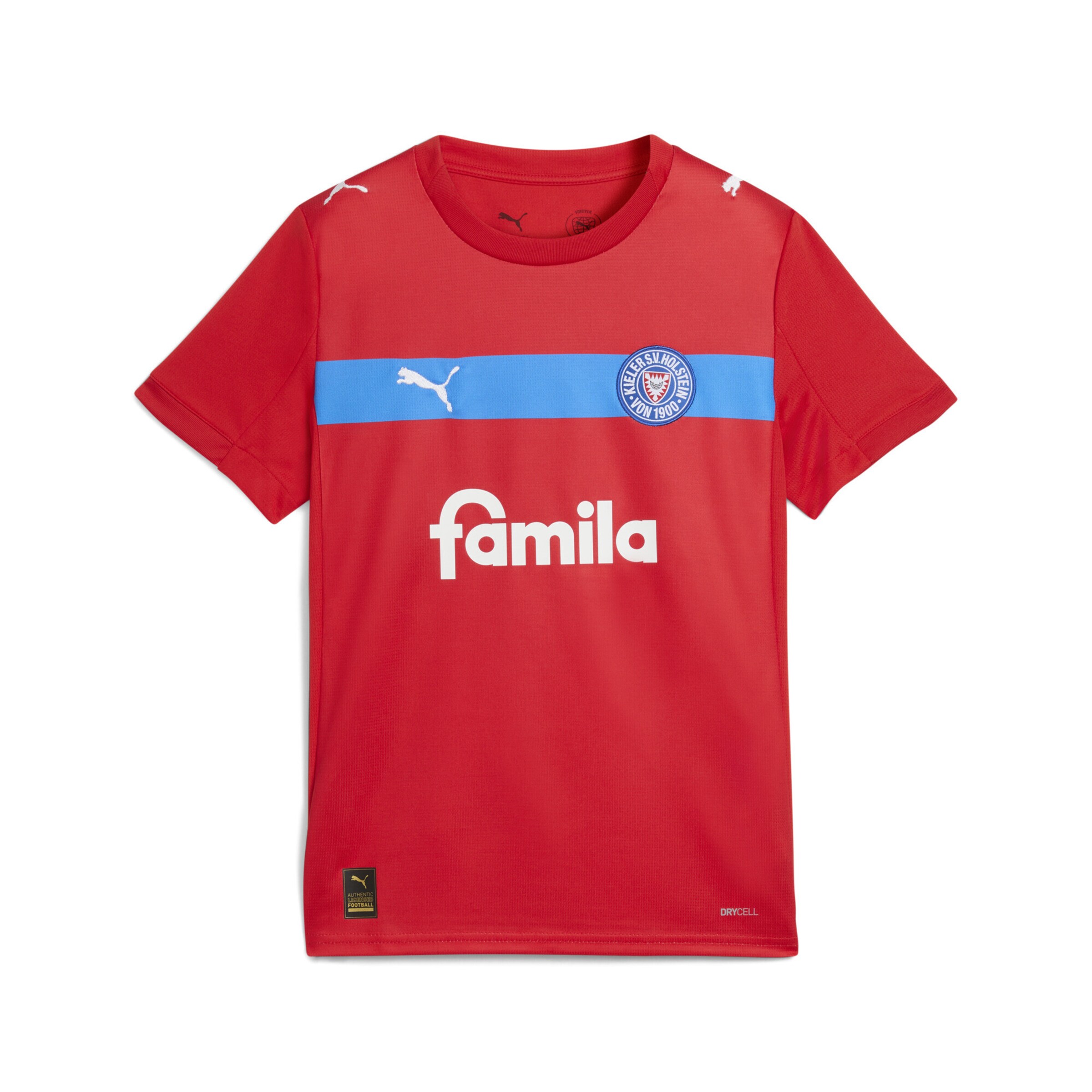 PUMA Trikot 'Holstein Kiel 25/26' in Rot: Vorderseite