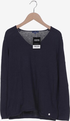 TOM TAILOR Sweatshirt & Zip-Up Hoodie in M in Blue: front