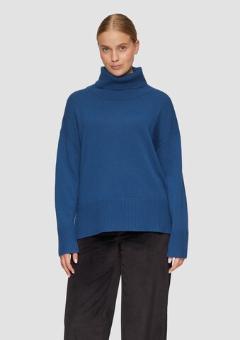 s.Oliver Pullover in Blau: Vorderseite