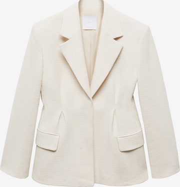 Blazer 'Dickens' MANGO en beige : devant