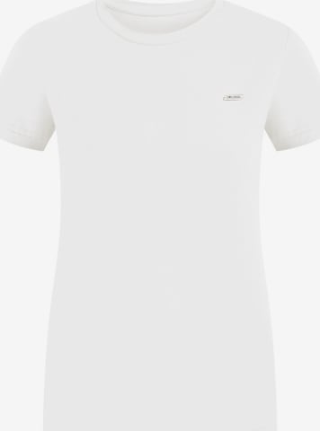 T-shirt ' Laurena ' Smilodox en beige : devant