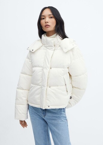 MANGO Between-Season Jacket 'Anita' in White: front