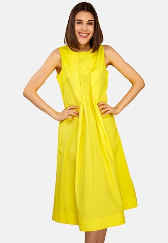 TOOche Abendkleid 'Giallo' in Gelb: predná strana