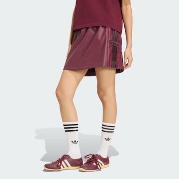 ADIDAS ORIGINALS - Saia 'Adibreak' em vermelho: frente