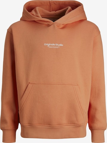 Jack & Jones Junior Sweatshirt 'Verterbro' in Orange: front