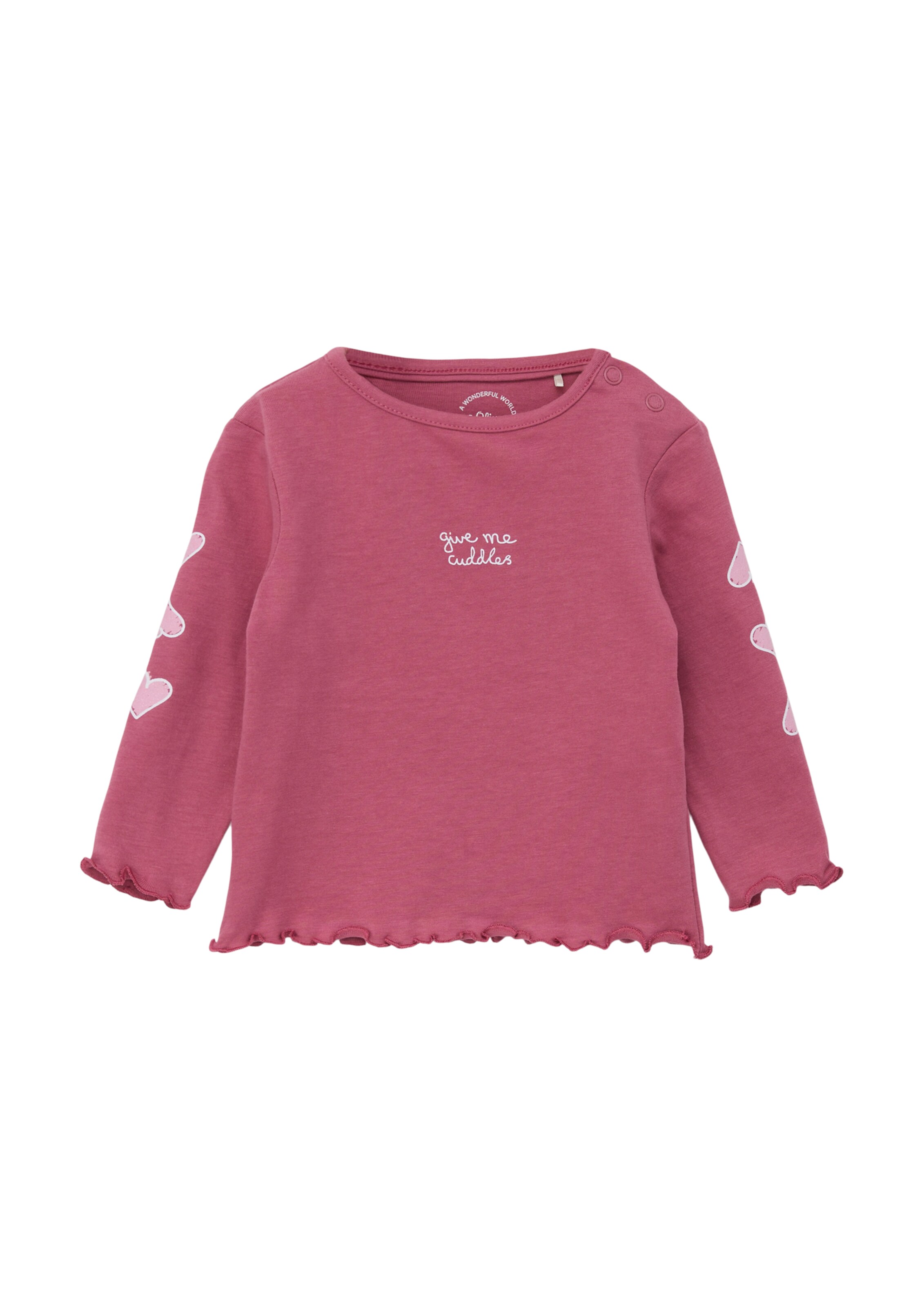 s.Oliver Shirt in Roze: voorkant