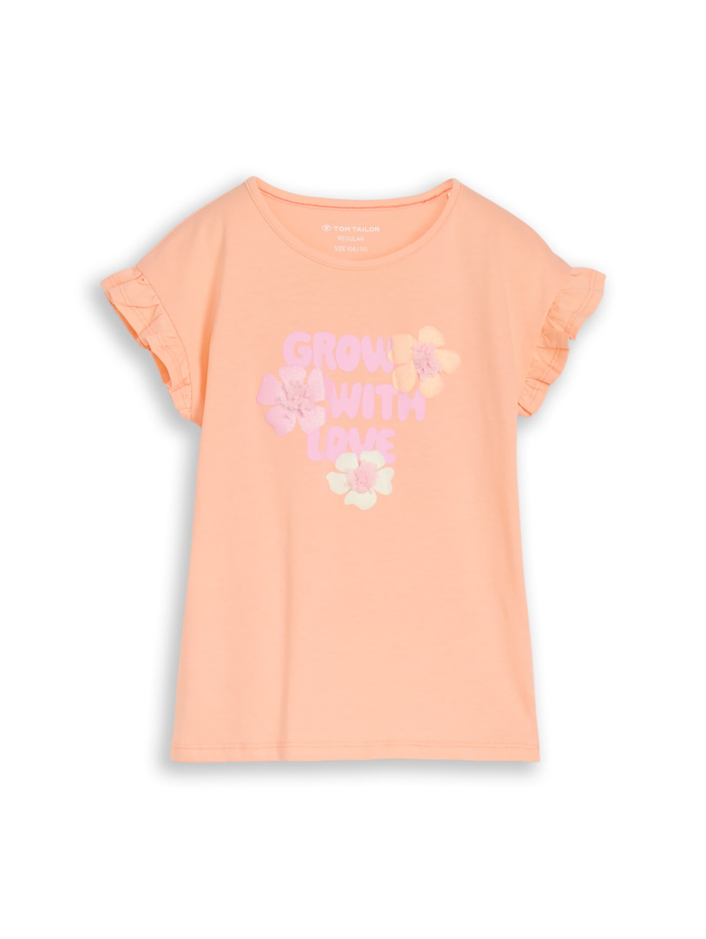 TOM TAILOR Shirt in Orange: front