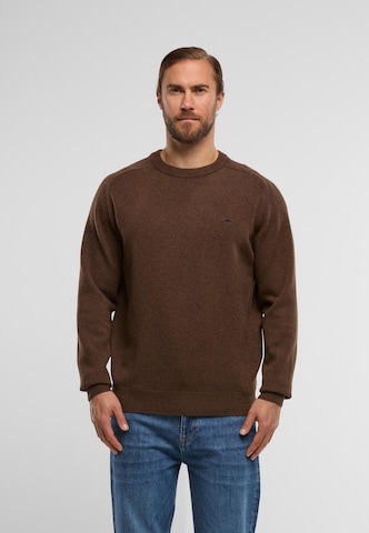 Pull-over FYNCH-HATTON en marron : devant