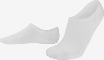 Circle Five Ankle Socks in White