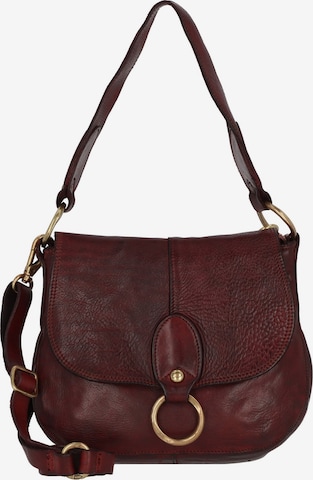 Campomaggi Shoulder Bag in Red: front