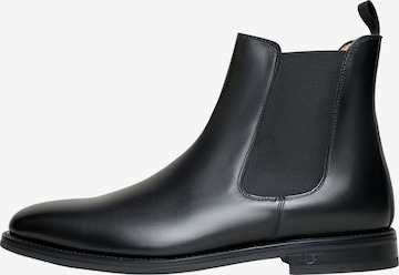 Henry Stevens Chelsea boots 'Marshall CB' in Zwart