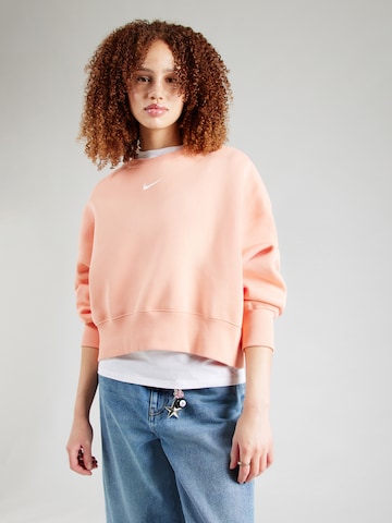 Nike Sportswear - Sudadera 'Phoenix Fleece' en naranja: frente