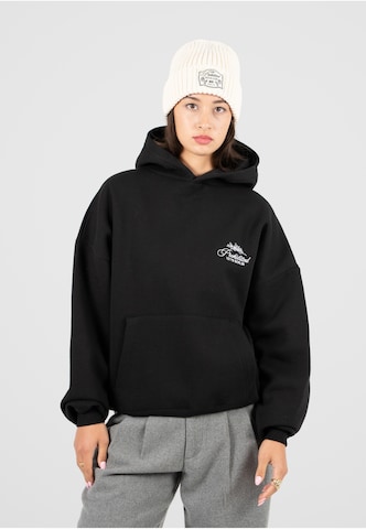 Sweat-shirt Prohibited en noir