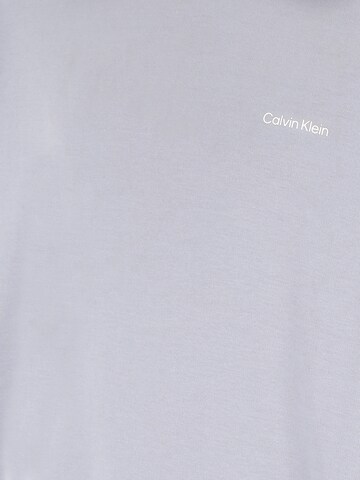Bluză de molton de la Calvin Klein Big & Tall pe gri