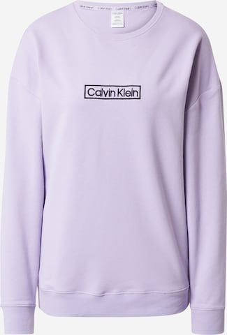 Calvin Klein Underwear Sweatshirt in Lila: voorkant