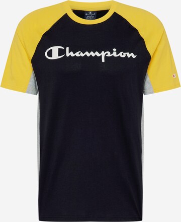 Maglietta di Champion Authentic Athletic Apparel in nero: frontale