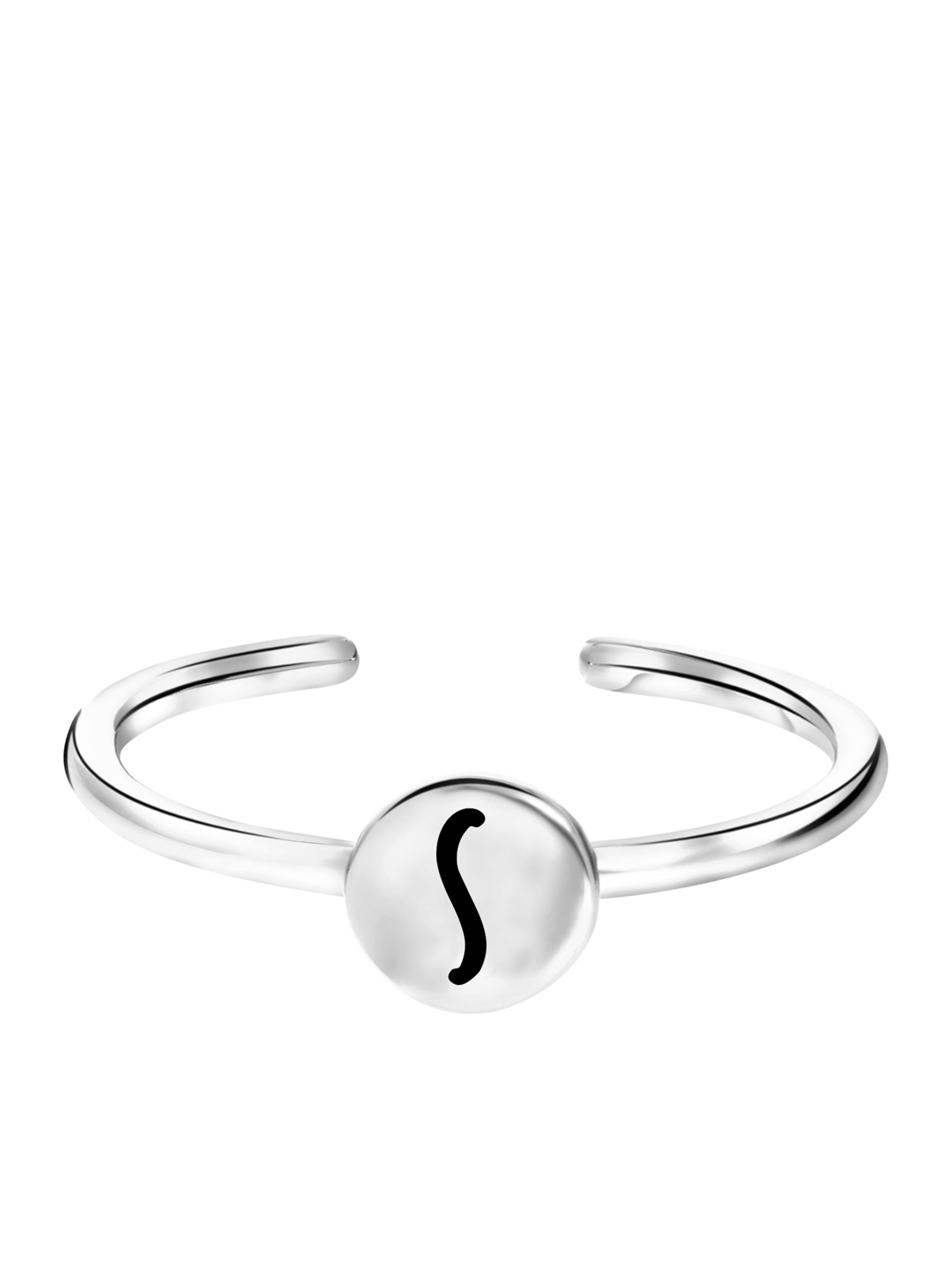 Lucardi Ring in Silber: Vorderseite