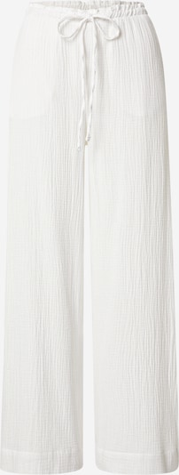 Pantaloni 'Gauze' Gina Tricot pe alb, Vizualizare produs