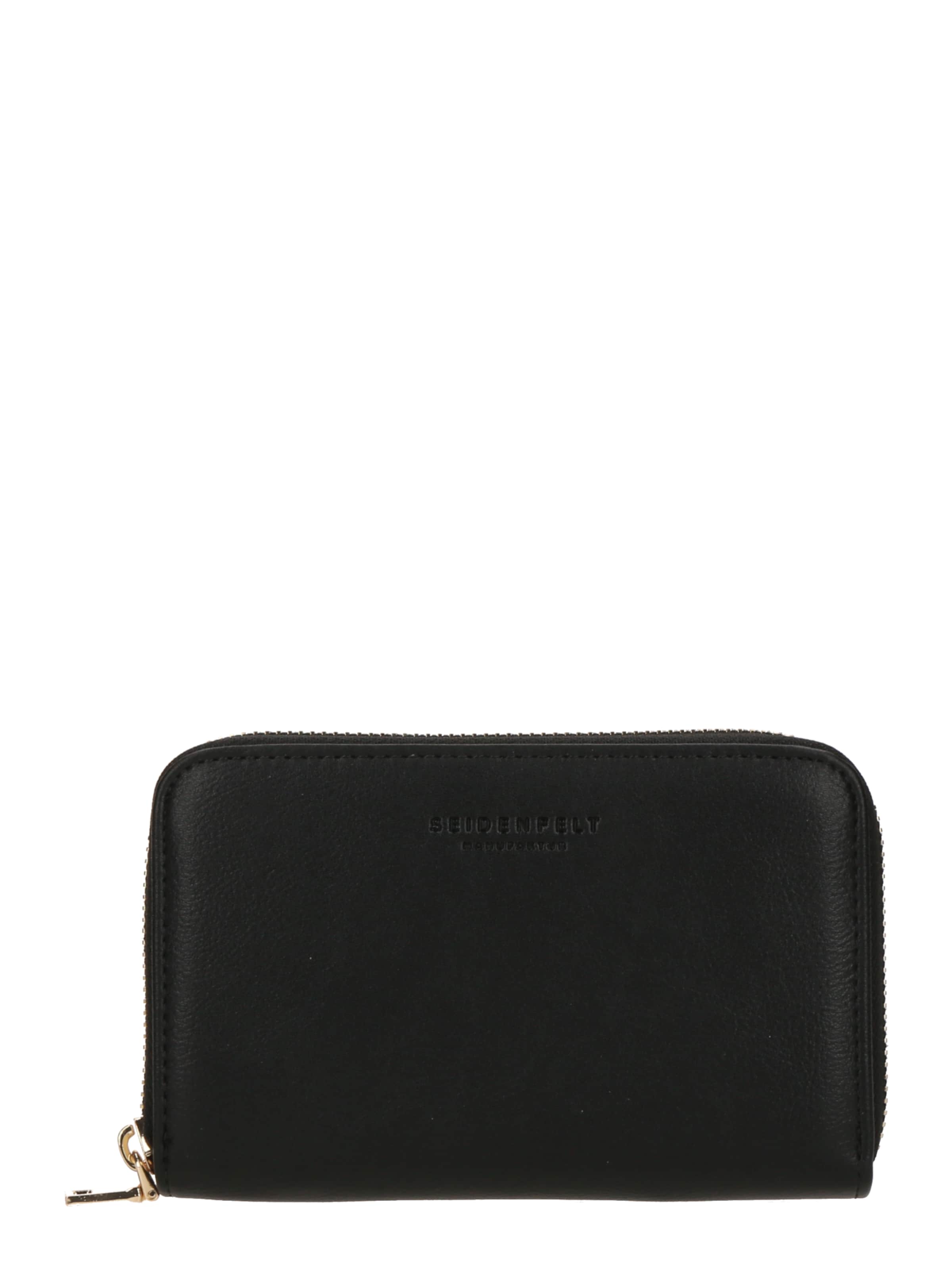 Seidenfelt Wallet 'EBBA' in Black: front