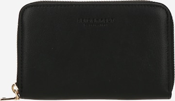Portamonete 'EBBA' di Seidenfelt Manufaktur in nero: frontale