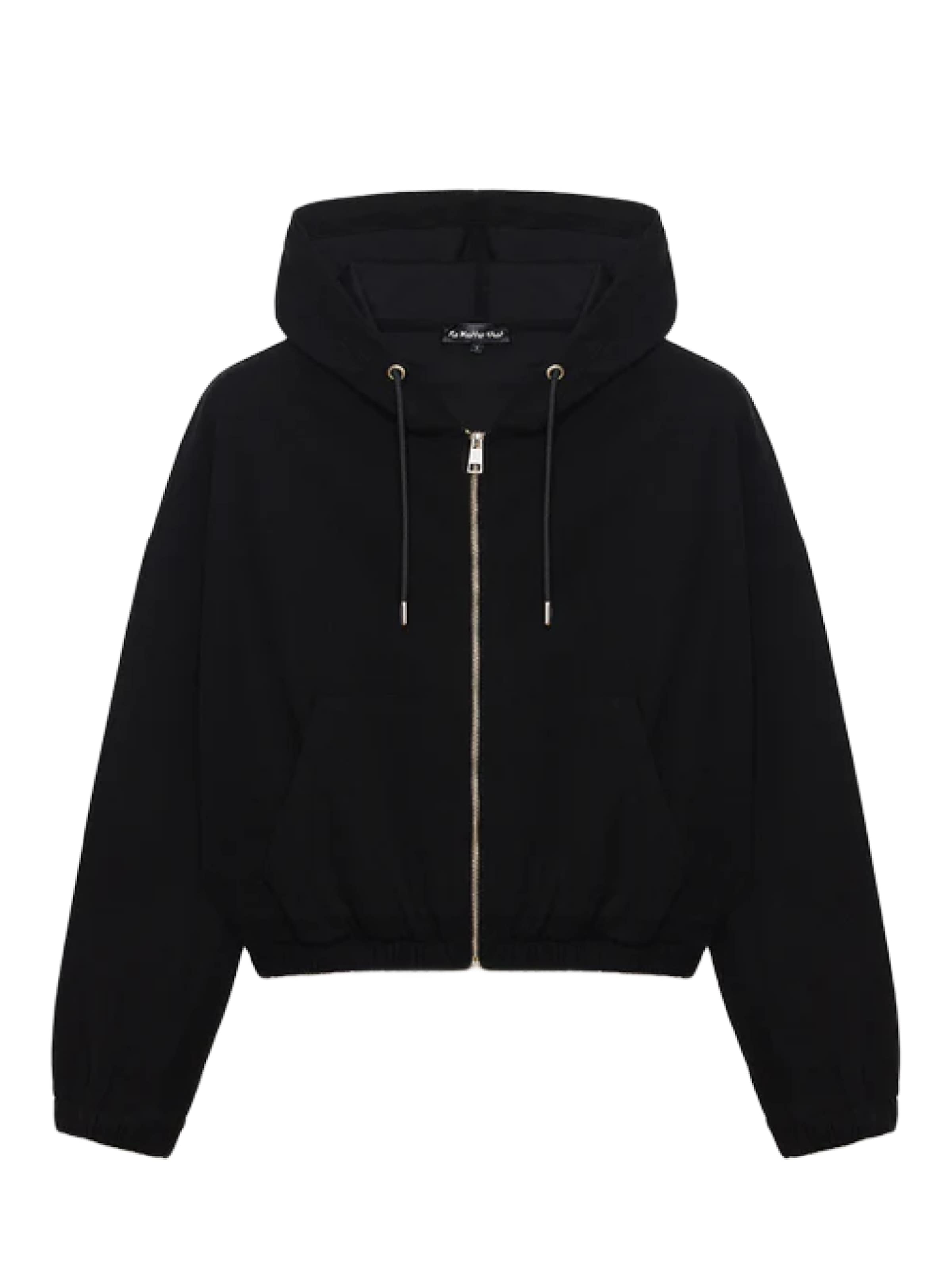 No Matter What Sweatjacke in Schwarz: Vorderseite