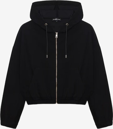 No Matter What Sweatvest in Zwart: voorkant