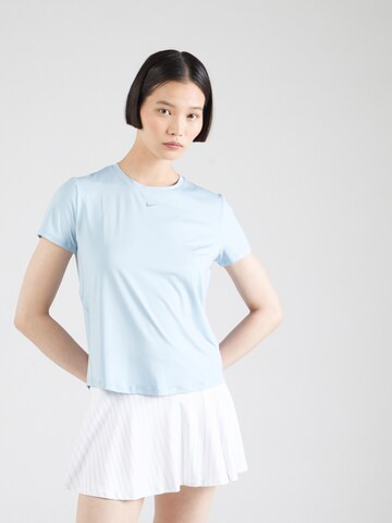 NIKE Functioneel shirt 'One Classic' in Blauw: voorkant