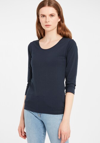 Fransa Longsleeve 'Zaganic 1' in Blau: predná strana