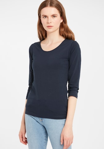 Fransa Longsleeve 'Zaganic 1' in Blau: predná strana