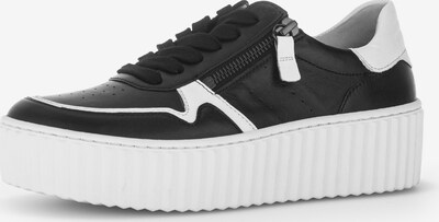 GABOR Sneaker low in schwarz / weiß, Produktansicht
