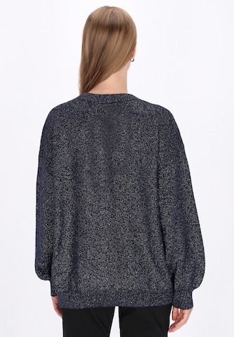 Cardigan DreiMaster Klassik en bleu